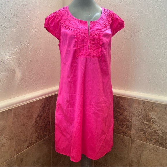 Calypso St. Barth Dresses & Skirts - Calypso Christiane Celle Womens Shift Dress Silk Hot Pink Size M